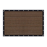 VICLLAX 90% Sun Shade Cloth 8' x 12' mocha front view