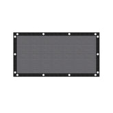 VICLLAX 90% UV Block Shade Cloth in Dark Grey front view