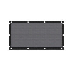 VICLLAX 90% UV Block Shade Cloth in Dark Grey front view