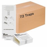 Victor Glue Boards 72 pack front view