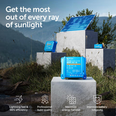 Victron Energy BlueSolar MPPT Solar Charge Controller back view