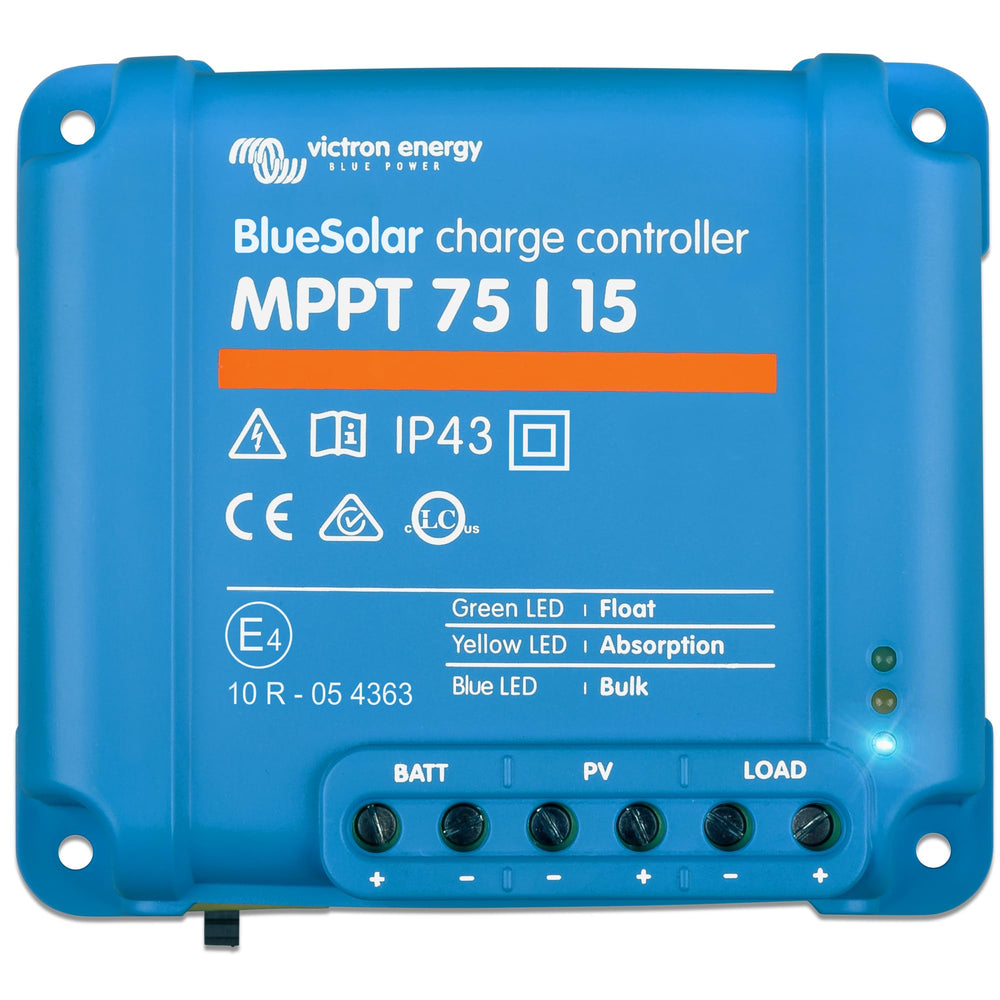 Victron Energy BlueSolar MPPT Solar Charge Controller front view