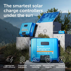 Victron Energy SmartSolar Charge Controller 150V 70A Tr back view