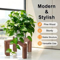 Vigordream Plant Stand side view showcasing pot holder
