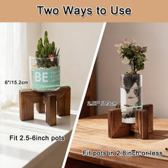 Vigordream Plant Stand side view showcasing pot placement