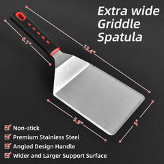 VIKEYHOME griddle scraper and basting brush