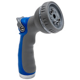 VIKING Hose Nozzle front view showing eight spray patterns