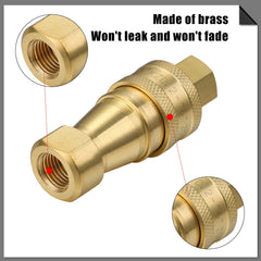 Vinsot Quick Disconnect Coupler Valve Set packaging