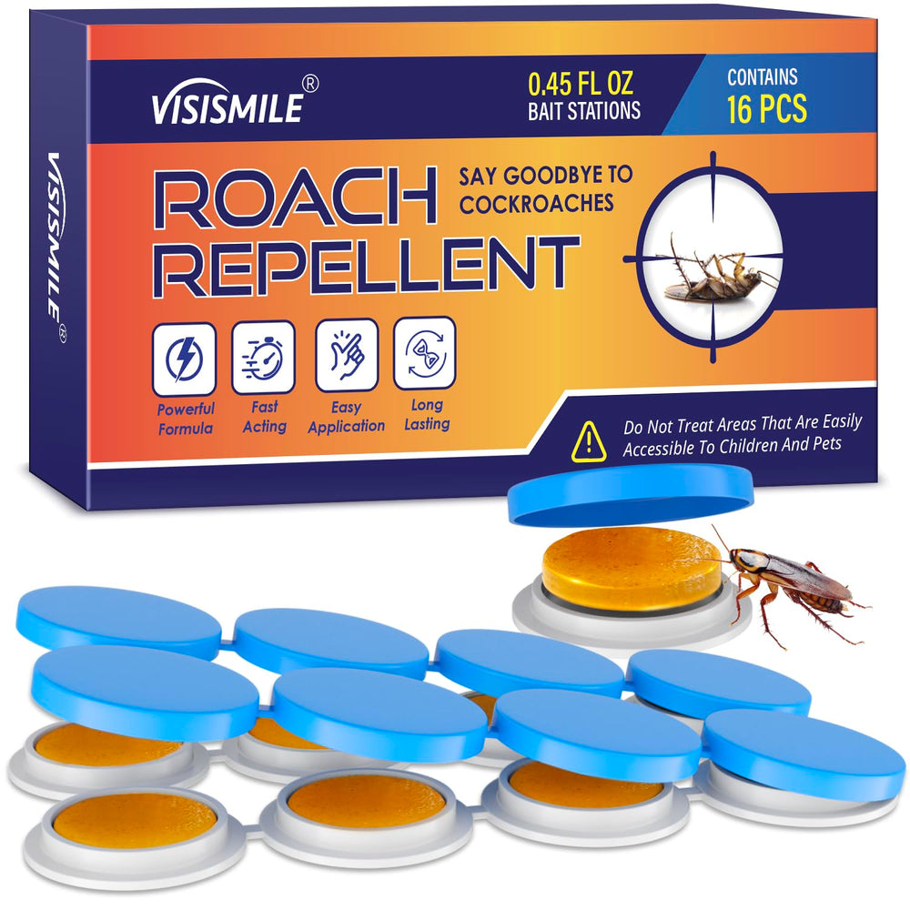 Visismile Cockroach Repellent Gel Bait front view packaging
