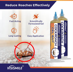 Visismile Roach Gel Bait 4 Fl Oz application example