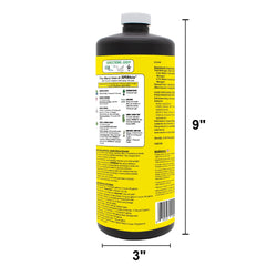 Vitamin Institute SUPERthrive Plant Vitamin Solution 1 Quart back view