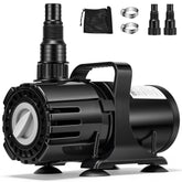 VIVOHOME 100W Pond Pump front view with adjustable flow knob