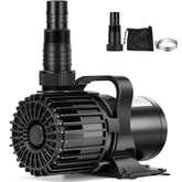 VIVOHOME 220W submersible pond pump front view with barrier bag