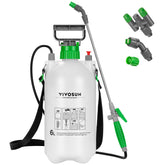 VIVOSUN 1.6 Gal Pump Sprayer with adjustable nozzle and green body