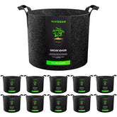 VIVOSUN 10 Gallon Fabric Grow Bag front view