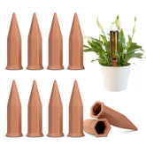 VIVOSUN 10-pack self-watering spikes in terracotta