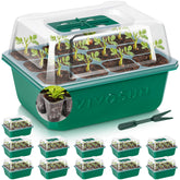 VIVOSUN 12-Pack Seed Starter Tray with Humidity Dome
