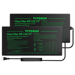 VIVOSUN 2-Pack 48" x 20.75" heating mat front view