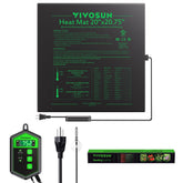 VIVOSUN 20" x 20.75" Seedling Heat Mat front view