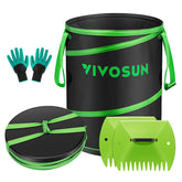 VIVOSUN 47-Gallon Collapsible Garden Bag front view