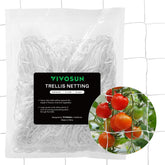 VIVOSUN 5 x 15 ft Plant Trellis Netting front view