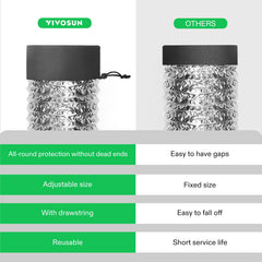 VIVOSUN 6 Inch Grow Tent Vent Cover in use on a grow tent