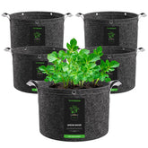 VIVOSUN 7 Gallon Fabric Grow Bag front view with handle