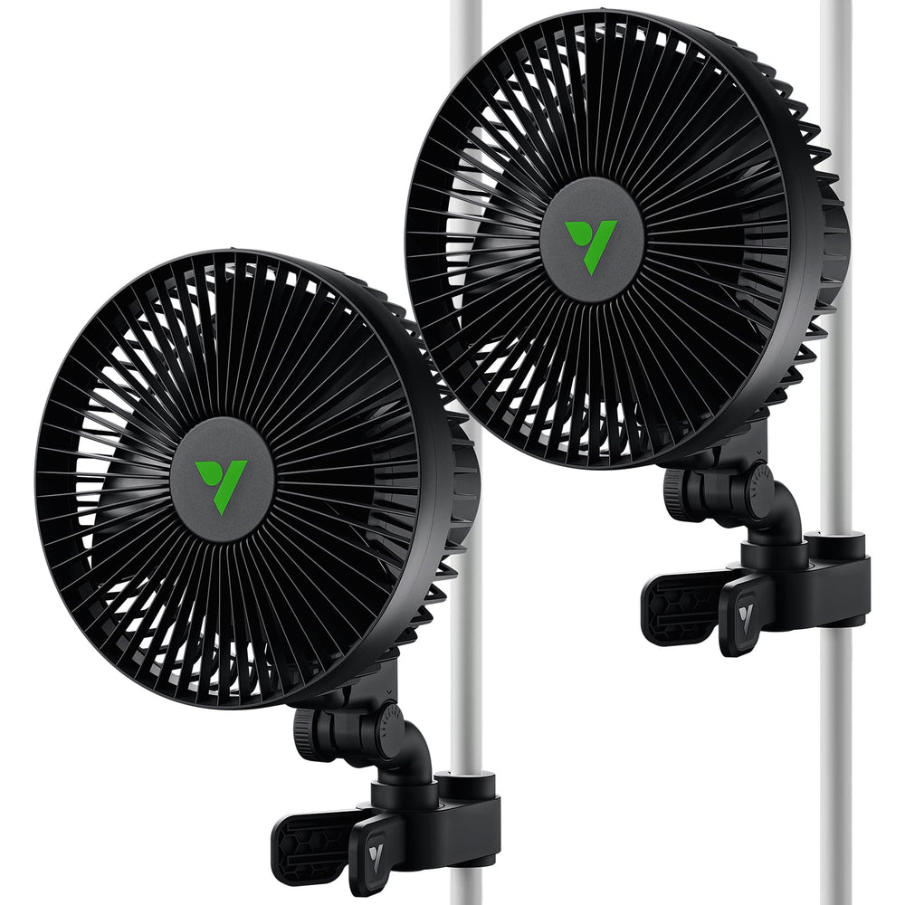VIVOSUN AeroWave A6 Grow Tent Clip Fan front view