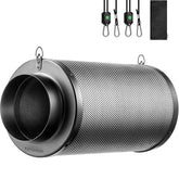 VIVOSUN Pro Carbon Filter front view with pre-filter