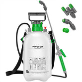 VIVOSUN Pump Sprayer 1.35 Gal white model front view