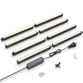 VIVOSUN T5 Grow Lights 3000K full spectrum, 8-pack front view