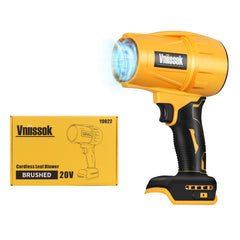 Vniissok cordless leaf blower with brushed finish