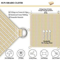 Vocray sun shade cloth fabric detail and texture