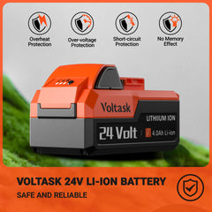 VOLTASK battery model B-24-4 side view