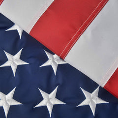 VORENUS American Flag 2x3 FT hanging on a flagpole