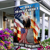 VOZUN 911 Never Forget Flag 3x5 Ft front view