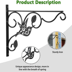 Vumdua Hanging Plants Bracket with bird-shaped design close-up
