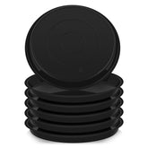 VUWEZ 16-inch plant saucer black top view