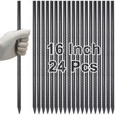VVOKGO 16 inch rebar stakes pack of 24 side view