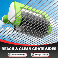 VYtoov Electric Grill Brush scouring pad head close-up