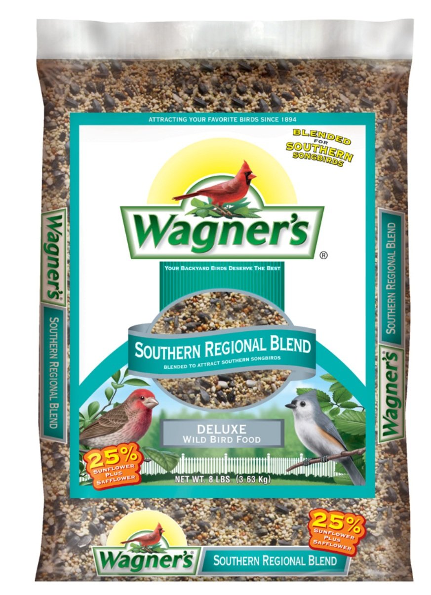 Wagner's Southern Regional Blend Wild Bird Food 8-Pound Bag front view