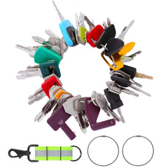 WAHLIN PARTS 42 Heavy Equipment Key Set front view with keys