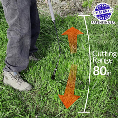 Walensee Grass Whip side view showing blade