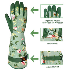 WANCHI Gardening Gloves being worn while gardening