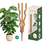 WANLINK 3-in-1 moss pole 30-inch brown model front view