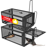 Wanqueen 2 Pack Humane Mouse Trap front view