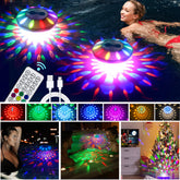 WANTERONG Rechargeable Floating Pool Lights front view