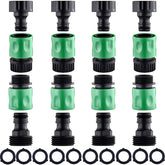 wantmatch 16-piece garden hose quick connect fittings set, green