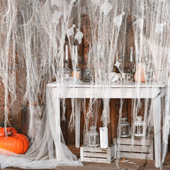 Watayo Creepy Cloth hanging in a decorated doorway