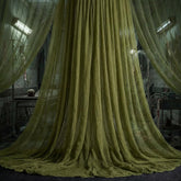 Watayo Halloween Creepy Cloth 400 x 85 inches dark green front view